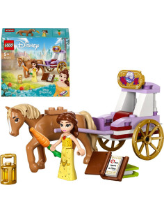 Lego disney princess 43233 - l’histoire de belle - la caleche