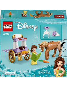 Lego disney princess 43233 - l’histoire de belle - la caleche 2