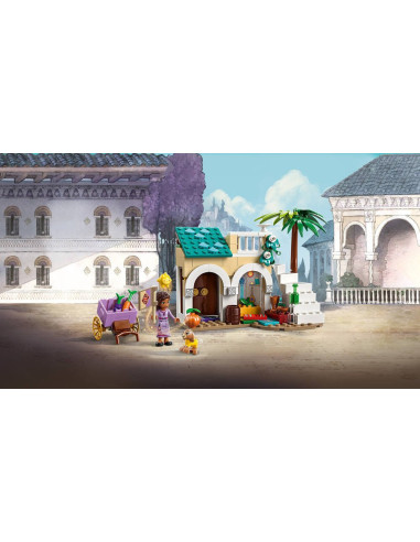 Lego disney princess 43223 - asha dans la ville de rosas