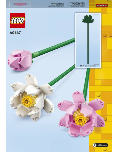 LEGO Fleurs de Lotus - Décoration Zen Botanique