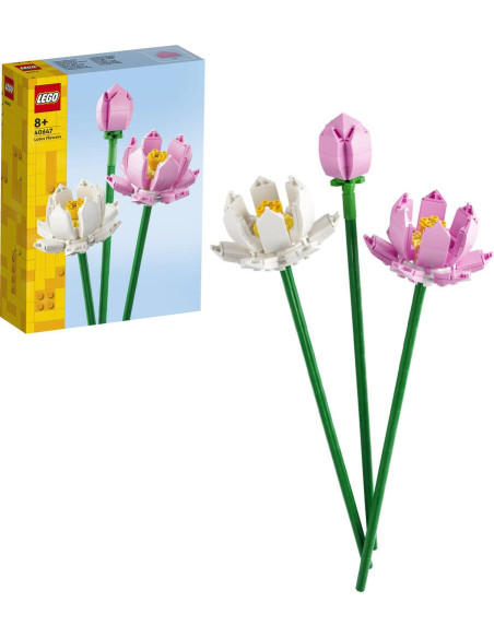 LEGO Fleurs de Lotus - Décoration Zen Botanique