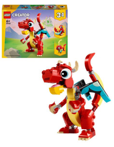 LEGO Creator Dragon Rouge 3-en-1 - Construction Fantasy