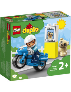 LEGO DUPLO - La Moto de Police pour Enfants 2 ans et +