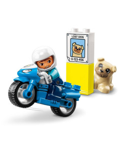 LEGO DUPLO - La Moto de Police pour Enfants 2 ans et + 2