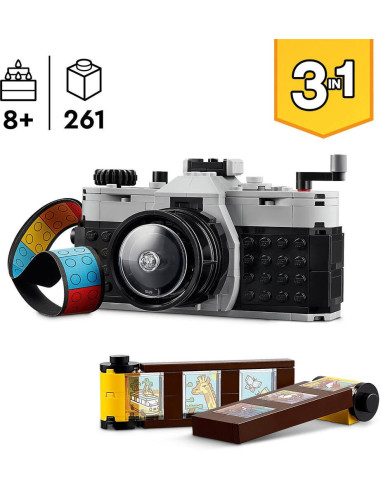 LEGO Creator 3-en-1 Appareil Photo Rétro - Set Collection