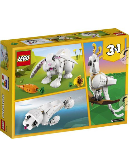 Lego creator 31133 - le lapin blanc