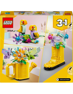 LEGO Creator 3-en-1 Fleurs et Arrosoir - Décoration 2