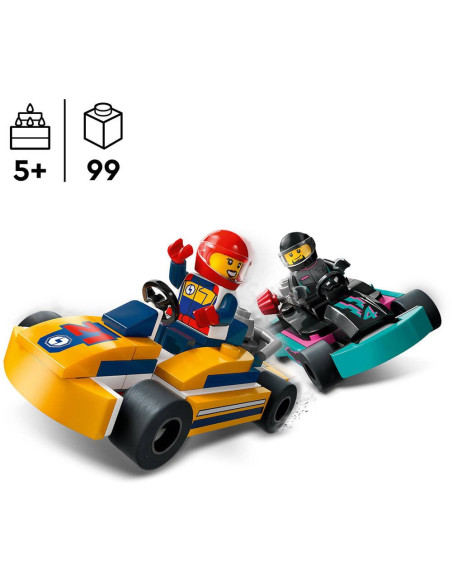 LEGO City - Set Karts de Course et Champions