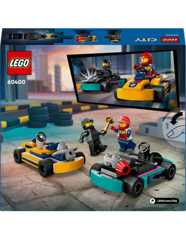 LEGO City - Set Karts de Course et Champions