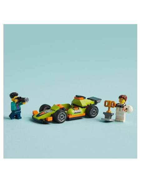 Lego city 60399 - la voiture de course verte