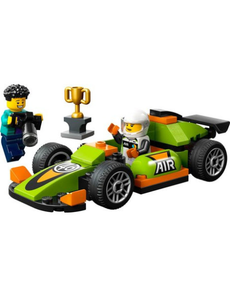 Lego city 60399 - la voiture de course verte