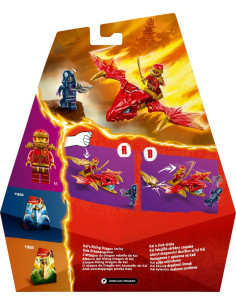 Lego ninjago 71801 - l’attaque du dragon rebelle de kai 2