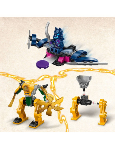 Lego ninjago 71804 - le robot de combat d’arin