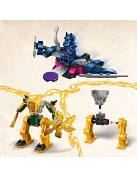 Lego ninjago 71804 - le robot de combat d’arin