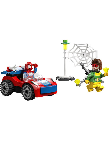 Lego disney marvel 10789 - la voiture de spider-man et docteur octopus