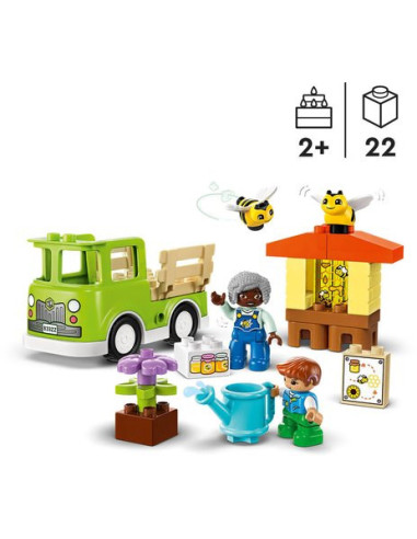 LEGO DUPLO 10419 - Découverte des abeilles pour enfants 2+ ans