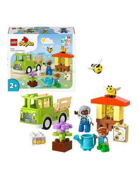 LEGO DUPLO 10419 - Découverte des abeilles pour enfants 2+ ans