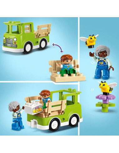 LEGO DUPLO 10419 - Découverte des abeilles pour enfants 2+ ans
