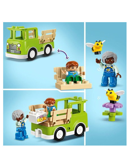 LEGO DUPLO 10419 - Découverte des abeilles pour enfants 2+ ans