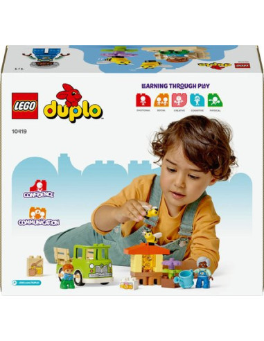 LEGO DUPLO 10419 - Découverte des abeilles pour enfants 2+ ans