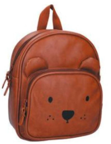 Sac à dos enfant ours cognac