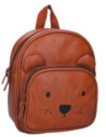 Sac à dos enfant ours cognac