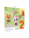 Coffret Créatif Stickers Epais Repositionnables - 2 ans - Janod