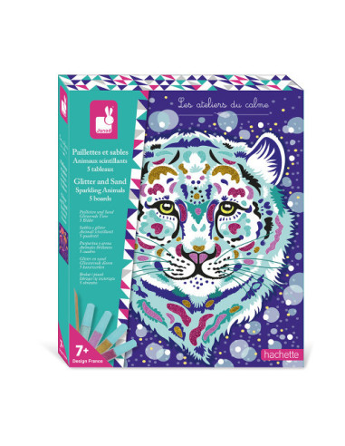 Paillettes & Sables Animaux Scintillants - Janod