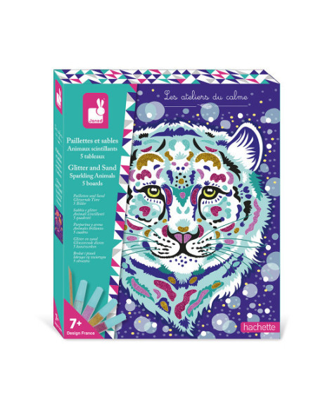 Paillettes & Sables Animaux Scintillants - Janod