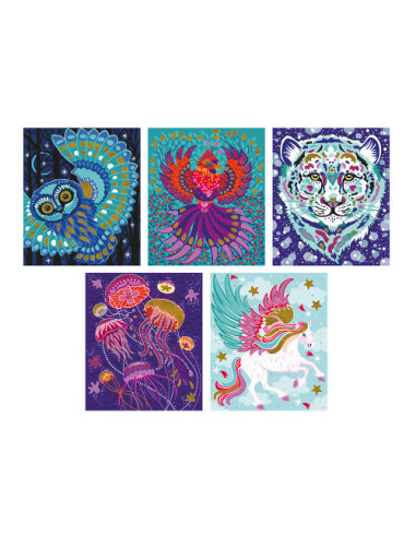 Paillettes & Sables Animaux Scintillants - Janod