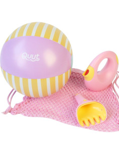 Quut - Set de plage rose banane