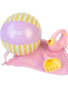 Quut - Set de plage rose banane