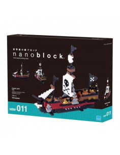 Nanoblock pirate ship 2