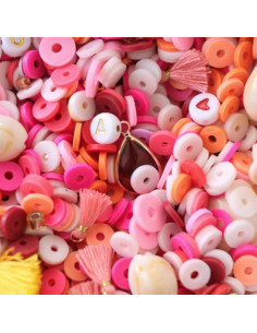 Mélange de perles heishi et de breloques - Melbourne - La petite épicerie 2