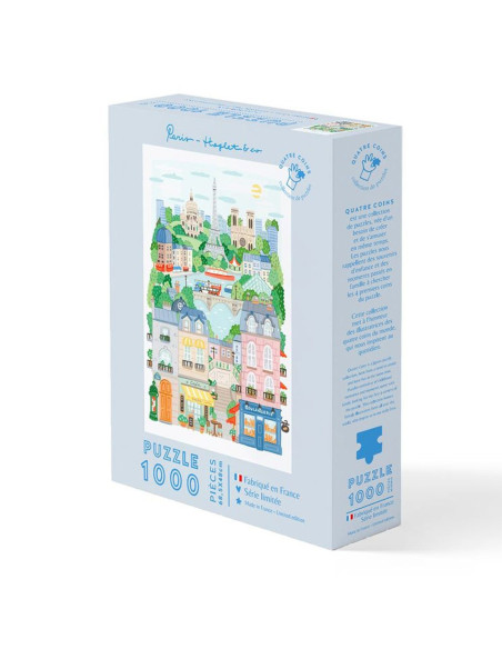 Puzzle Paris par Hoglet&Co - 1000 pièces - La petite épicerie
