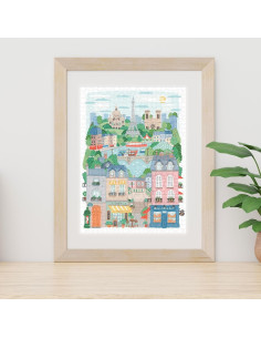 Puzzle Paris par Hoglet&Co - 1000 pièces - La petite épicerie 2