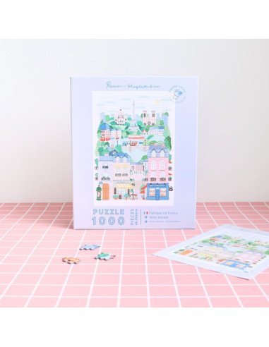 Puzzle Paris par Hoglet&Co - 1000 pièces - La petite épicerie