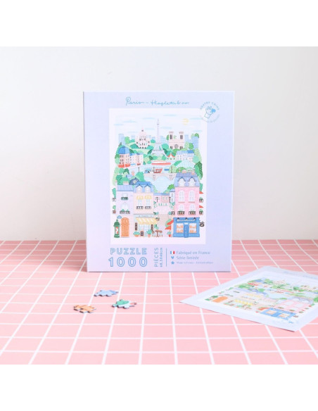 Puzzle Paris par Hoglet&Co - 1000 pièces - La petite épicerie