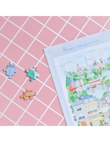 Puzzle Paris par Hoglet&Co - 1000 pièces - La petite épicerie