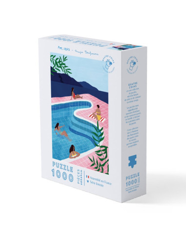 Puzzle Pool Ladies par Maja Tomljanovic - 1000 pièces - La petite épicerie