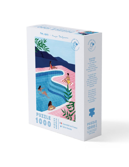 Puzzle Pool Ladies par Maja Tomljanovic - 1000 pièces - La petite épicerie