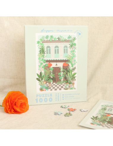 Puzzle Singapore par Hoglet&Co - 1000 pièces - La petite épicerie