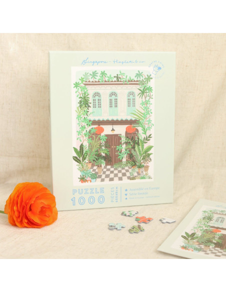 Puzzle Singapore par Hoglet&Co - 1000 pièces - La petite épicerie