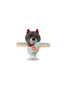 Louis le loup en avion swing à ventouse - Lilliputiens