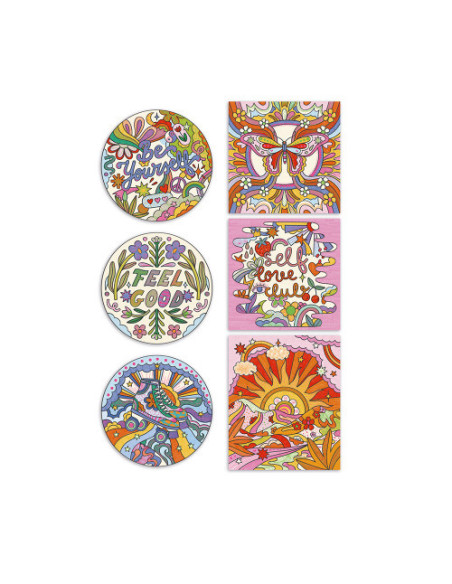 Contours et motifs pailletés dreamland - Janod