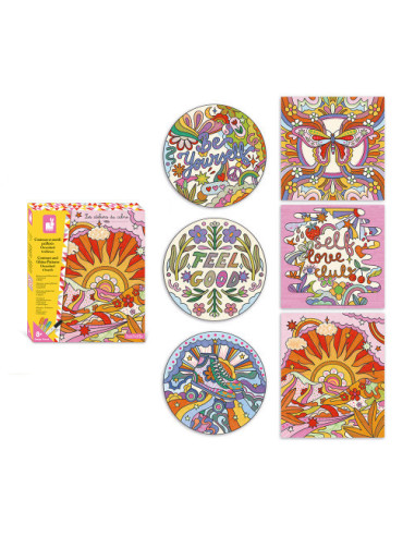 Contours et motifs pailletés dreamland - Janod
