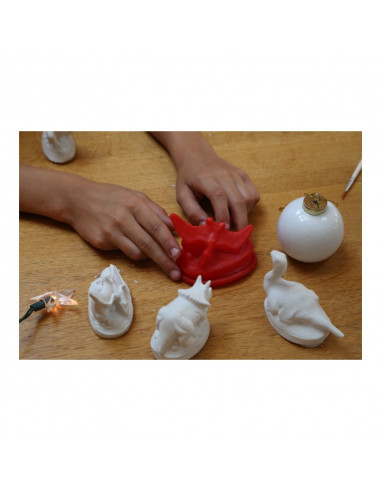 Le monde des dinosaures  Coffret 6 moules