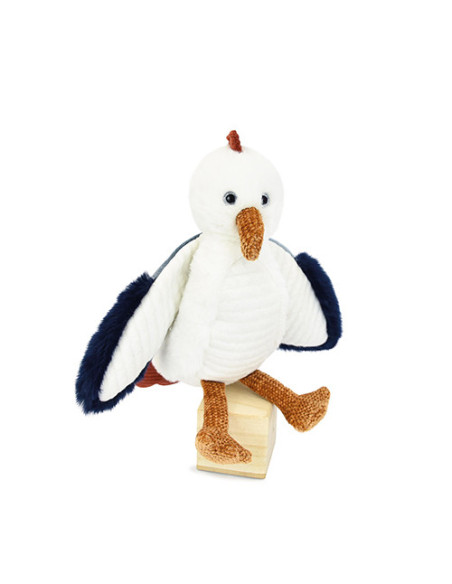 Tresors marins - mouette blanche 23 cm