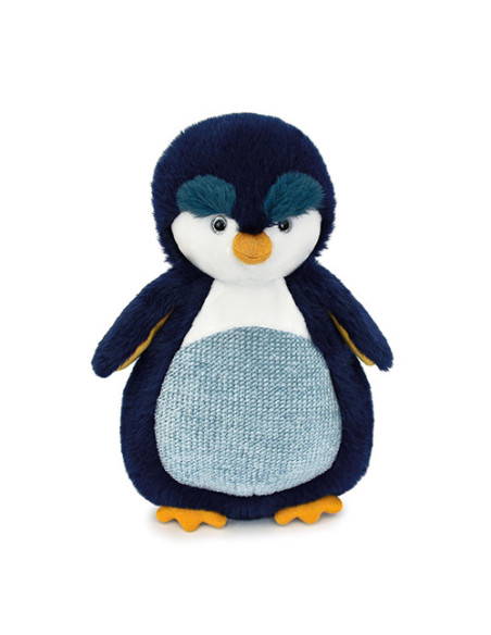 Tresors marins - pingouin bleu marine 25 cm
