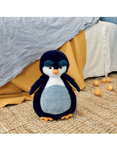 Tresors marins - pingouin bleu marine 25 cm 2